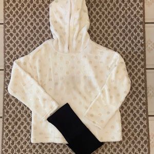 BCBG Plush Hoodie and Leggings